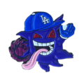 Gengar Dodger Enamel Pin
