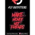Make Money Not Friends Enamel Pin