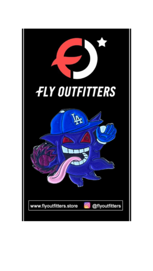 Gengar Dodger Enamel Pin